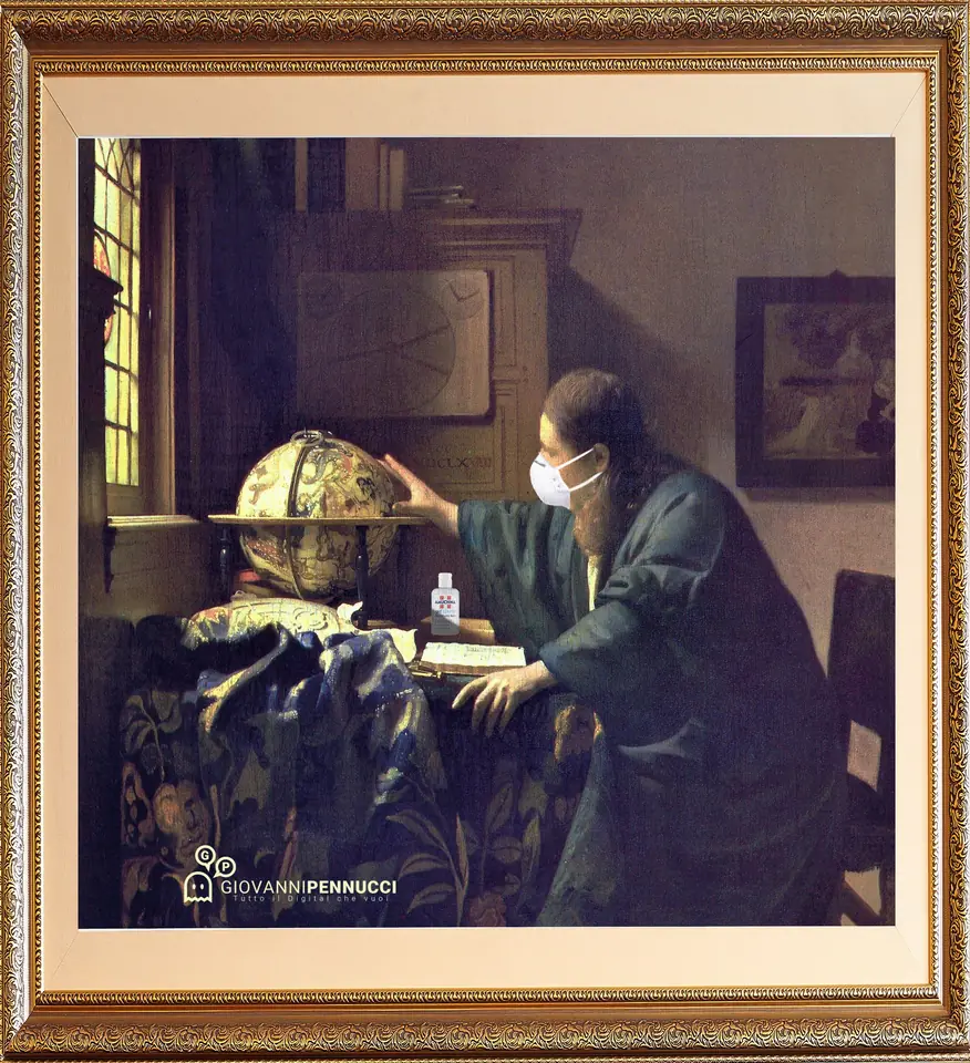 Programmando la Fase 3: L’astronomo di Jan Vermeer rivisitato in chiave Covid-19