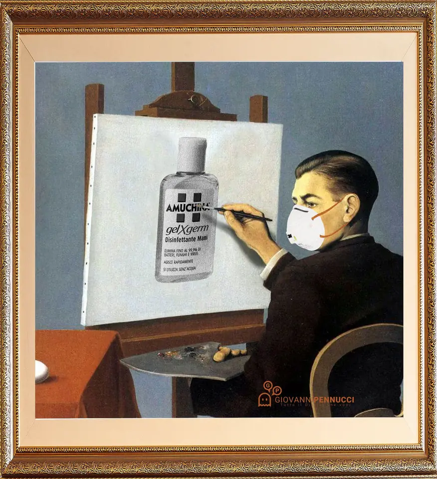Chiaroveggenza: La chiaroveggenza di René Magritte rivisitato in chiave Covid-19