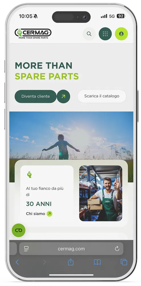 Anteprima del progetto Cermag Spa