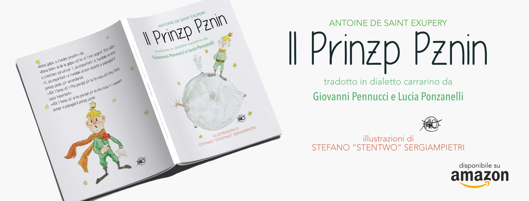 Il Prinzp Pznin: copertina e pagine del libro