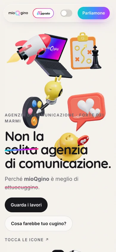 Anteprima del progetto mioQgino