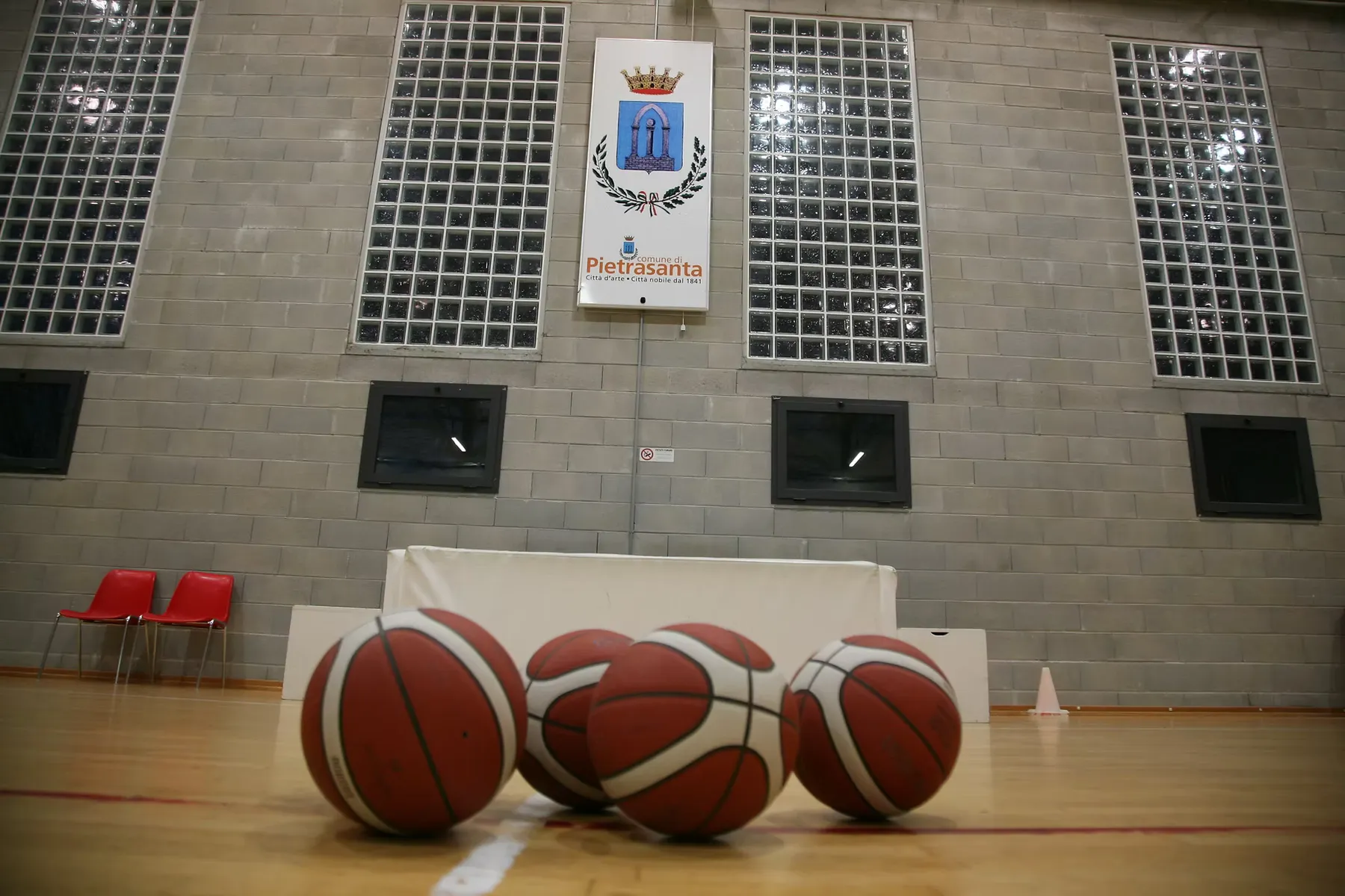 Il Versilia Basket 2002 in palestra